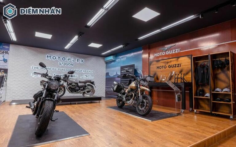 20+ Mẫu thiết kế showroom xe máy đẹp, đón đầu xu hướng