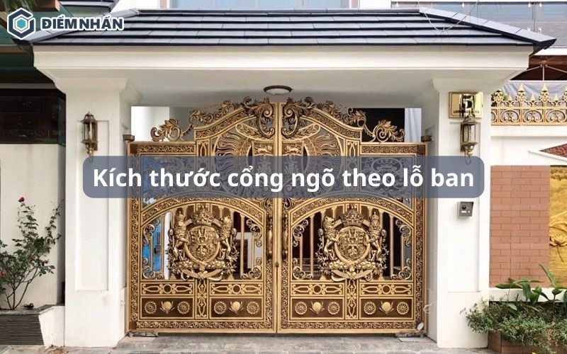 Tra thước lỗ ban cửa cổng 1, 2, 3, 4 cánh chuẩn phong thuỷ