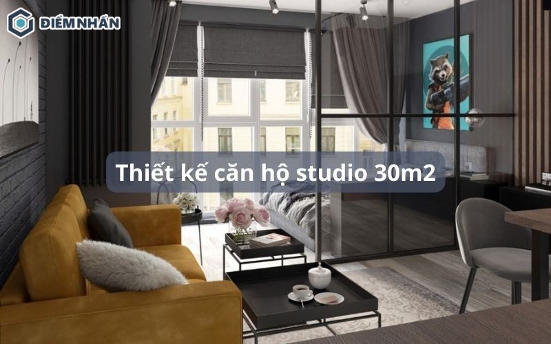 Thiết kế căn hộ studio 30m2