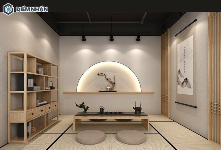 65+ Mẫu thiết kế phòng trà thiền đẹp, sang, cao cấp 2026