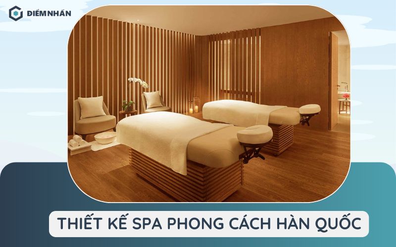 Thiết kế spa phong cách Hàn Quốc
