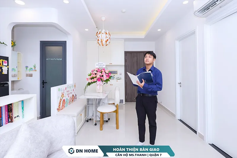 DN Home đã triển khai thiết kế - thi công cải tạo căn hộ theo đúng yêu cầu của gia chủ
