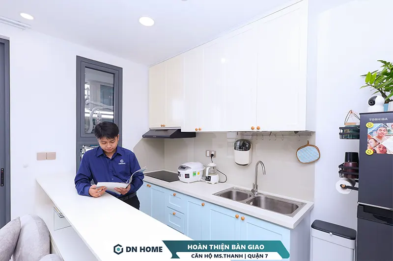 DỰ ÁN CẢI TẠO CĂN HỘ MS.THANH | QUẬN 7 - 16
