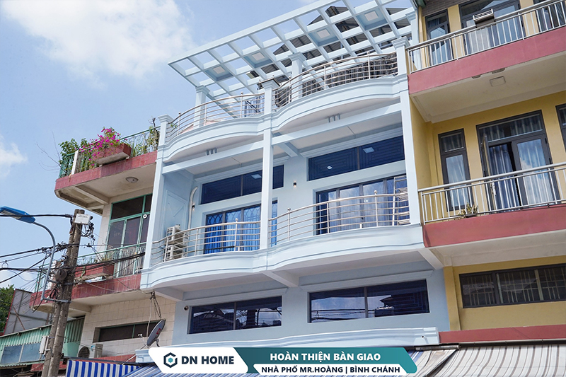 Dự án cải tạo nội thất nhà phố trọn gói Mr.Hoàng có tổng diện tích sàn 450m2