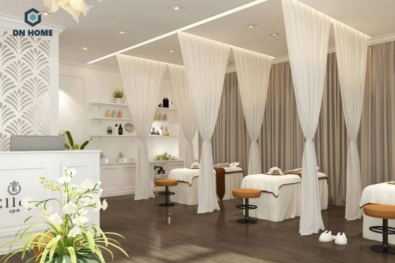 Chú trọng vào thiết kế spa ấn tượng để tạo điểm nhấn thu hút khách hàng