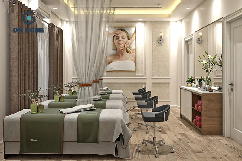 Spa nhỏ được setup khoa học giúp tối ưu vận hành, nâng cao trải nghiệm của khách hàng