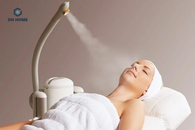 Máy xông hơi là thiết bị phụ kiện không thể thiếu khi kinh doanh spa