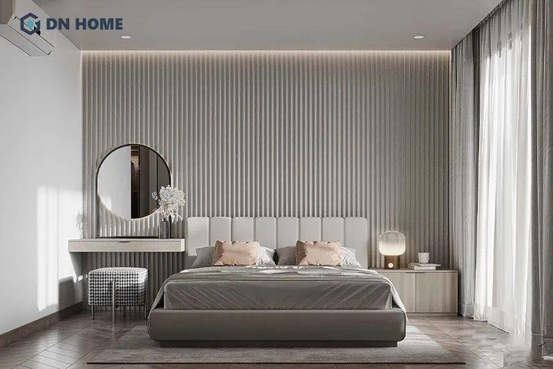 Sự thanh lịch trong thiết kế nội thất được thể hiện qua các đường nét tối giản nhưng đầy tinh tế