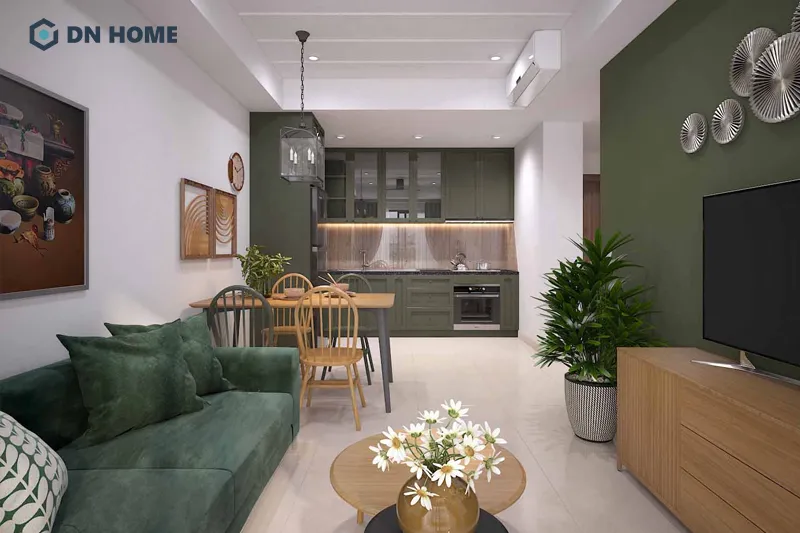 Sự đồng nhất là yếu tố then chốt đảm bảo tính thẩm mỹ của toàn bộ không gian nội thất nhà phố