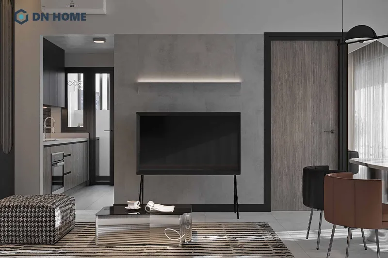 Tone màu trung tính thường được sử dụng chủ đạo khi thiết kế nội thất nhà phố hiện đại