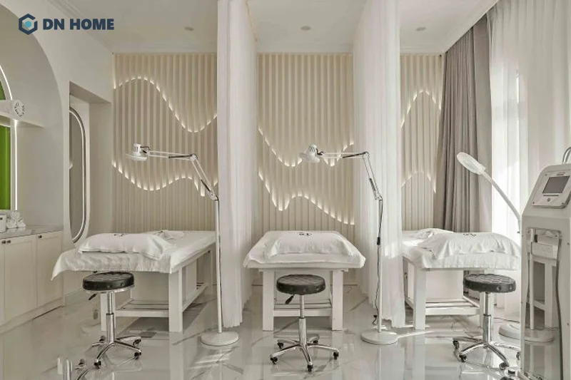 Đảm bảo tiêu chuẩn về thiết kế - trang thiết bị spa nhằm đáp ứng đầy đủ yếu cầu pháp lý vận hành