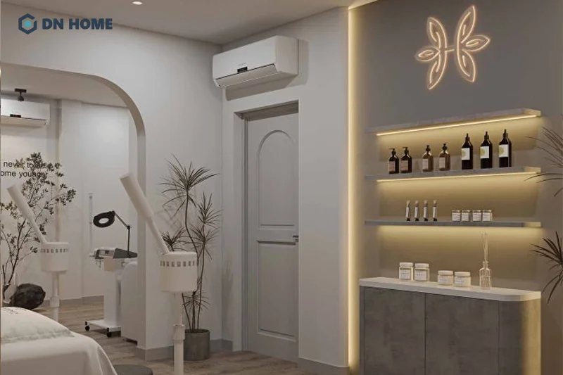 Cần hoàn thiện đầy đủ các chi tiết dù nhỏ nhất để tạo nên không gian spa thư giãn hoàn hảo