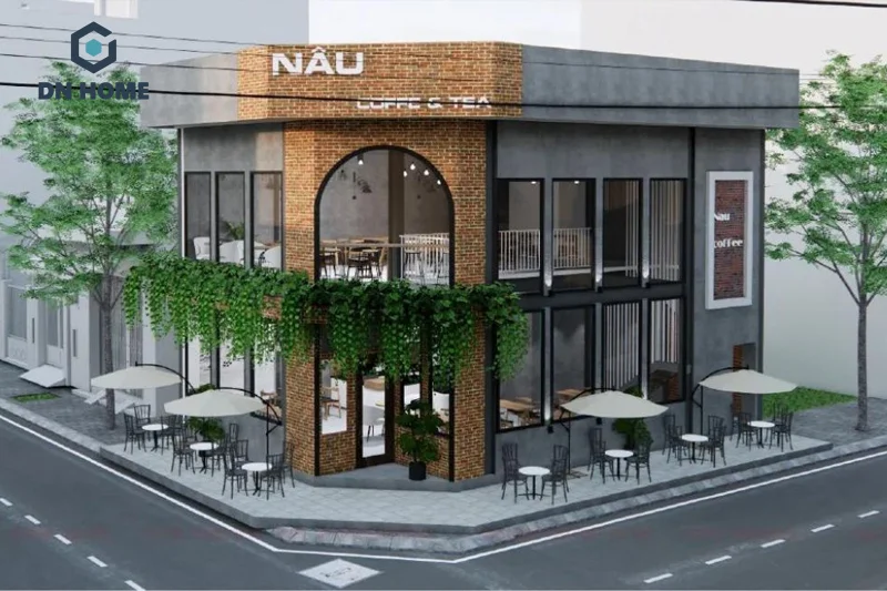Cần lựa chọn nội thất có kiểu dáng phù hợp với phong cách tổng thể của quán cafe lô góc