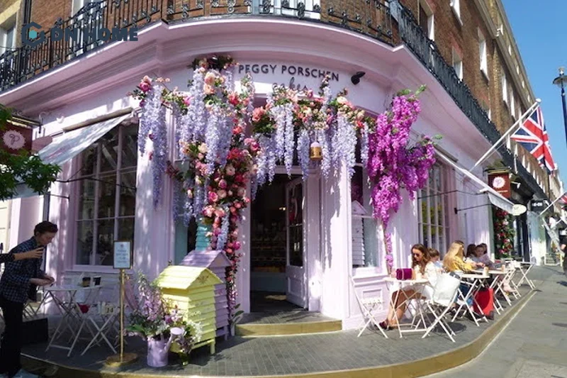 Quán cafe 2 tuần phong cách Shabby Chic thường hướng đến vẻ đẹp nhẹ nhàng, nữ tính