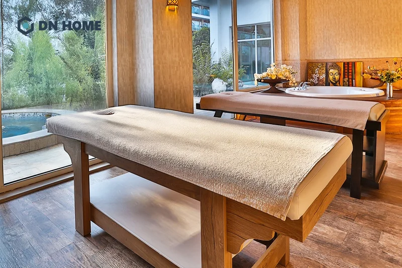  Spa 2 giường phong cách hiện đại hướng đến vẻ đẹp tinh tế, xây dựng hình ảnh chuyên nghiệp