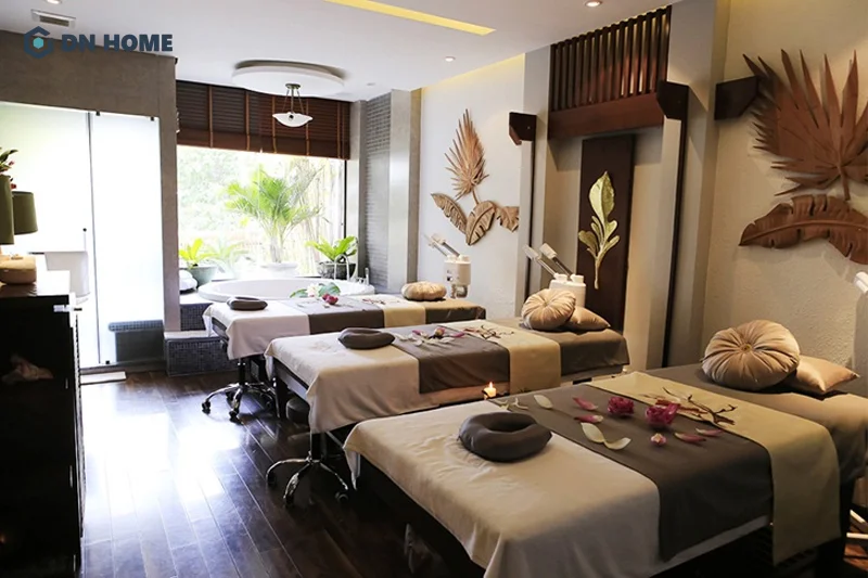Thiết kế spa diện tích 20m2 cần bố trí nội thất hợp lý đảm bảo luồng di chuyển thoải mái, thuận tiện