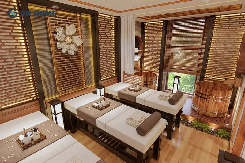 Cần chú ý lựa chọn nội thất bền đẹp, chất lượng khi thiết kế spa dưỡng sinh Đông y