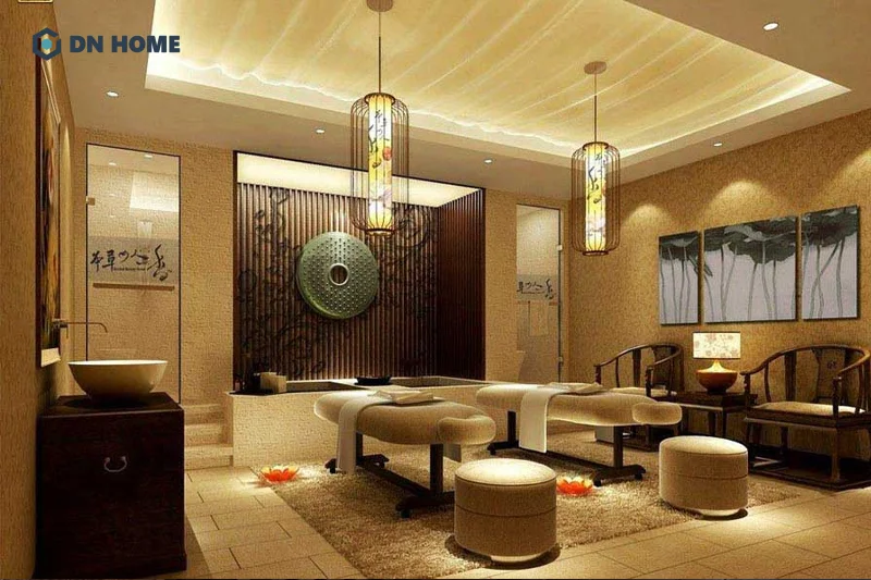 Cần dựa vào nhiều yếu tố để lựa chọn phong cách thiết kế spa mini gội đầu dưỡng sinh phù hợp