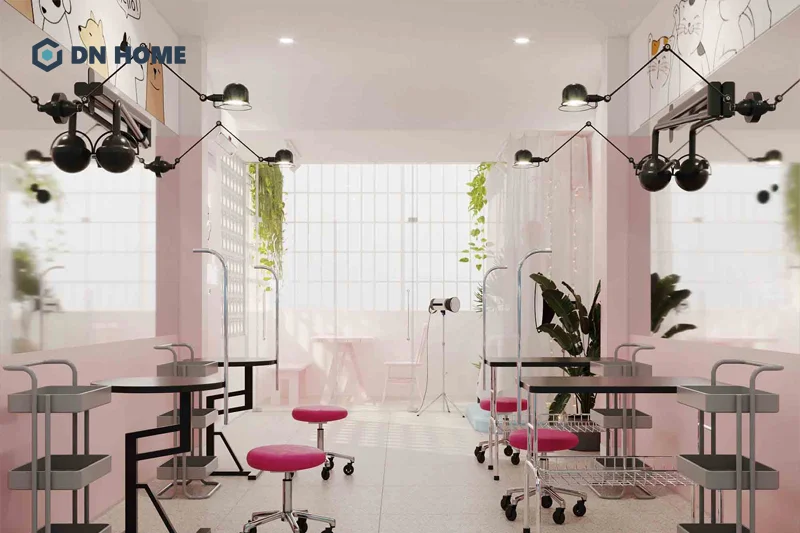  Khu cung cấp dịch vụ spa thú cưng cần được thiết kế tối ưu vận hành, tiện nghi 