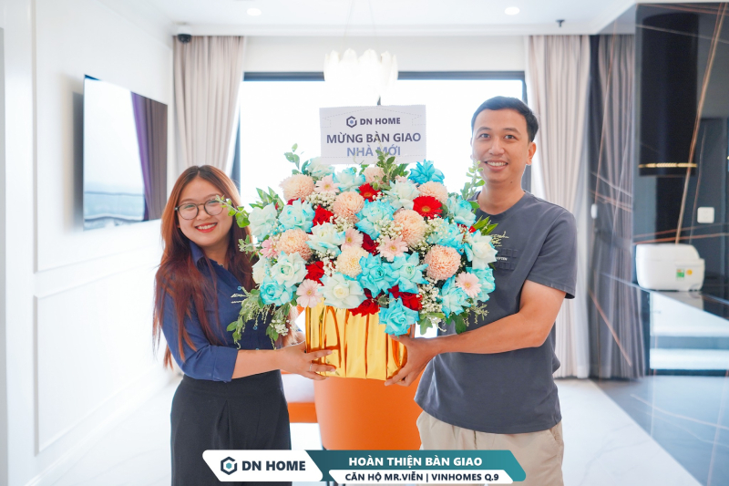 Ngày 06/09/2025, trong không khí hân hoan, Nội Thất Điểm Nhấn hoàn thiện bàn giao căn hộ cho Mr.Viễn