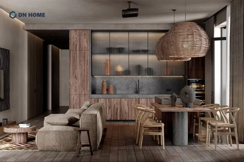 Đặc trưng nổi bật của phong cách nội thất Wabi Sabi là vẻ đẹp của dấu vết thời gian