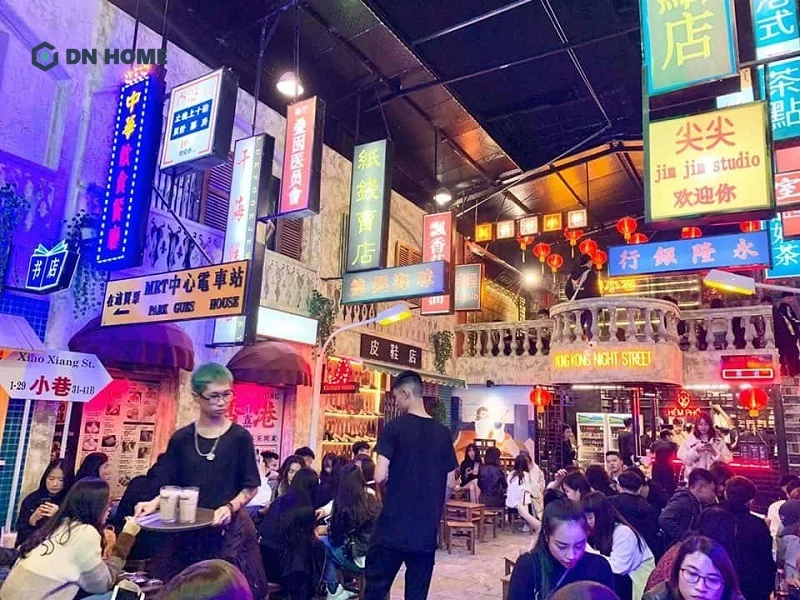 Bảng hiệu quán cafe hong Kong cần đa dạng kích thước, kiểu dáng và màu sắc