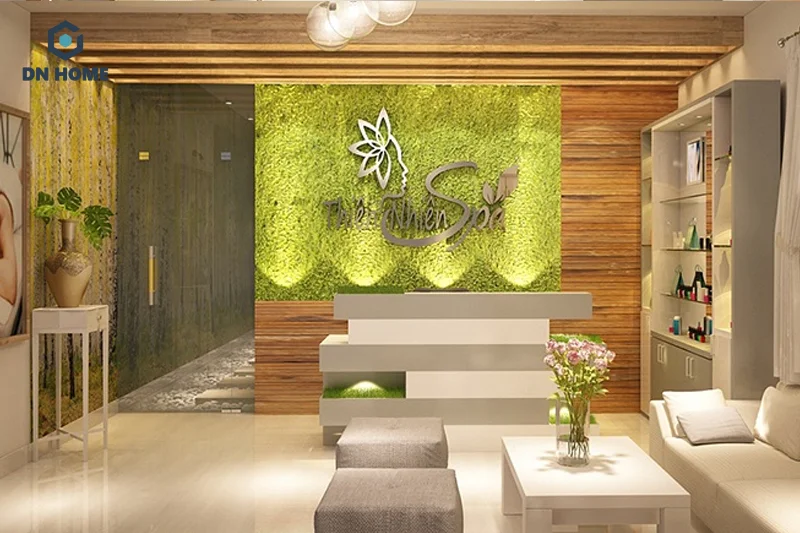 Trang trí là yếu tố quan trọng để tạo điểm nhấn ấn tượng cho không gian spa