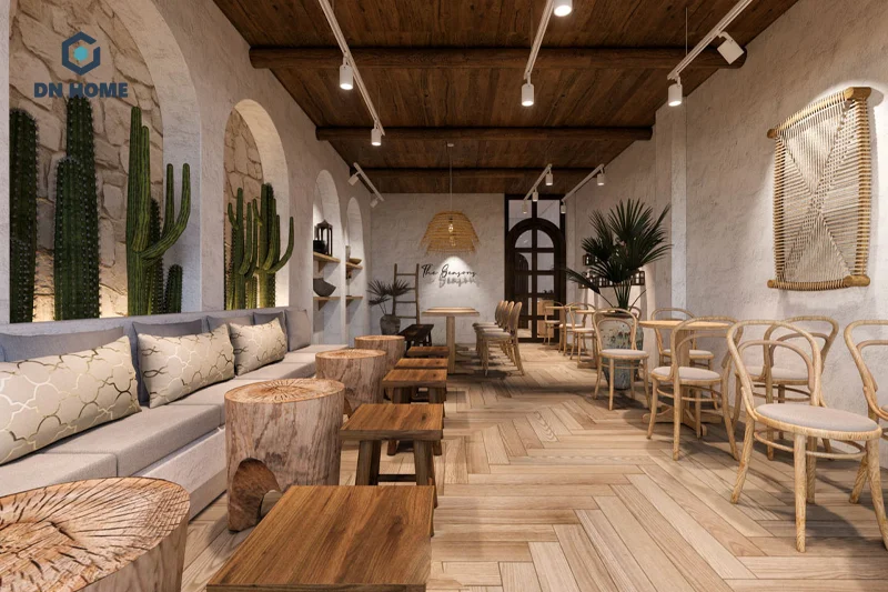 The Seasons Coffee & Tea lấy cảm hứng hoàn toàn từ vẻ đẹp vùng biển ven Địa Trung Hải 