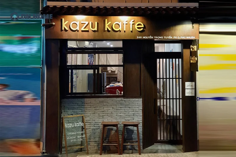 Bạn như đang lạc vào những ngôi nhà tại Nhật Bản năm 80-90 khi bước vào quán Kazu Kaffe