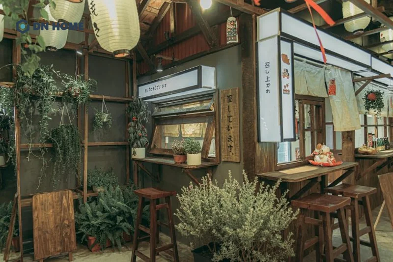 Bước vào Lạc Concept bạn như có cảm giác đang lạc vào ngôi làng Nhật Bản thời xưa