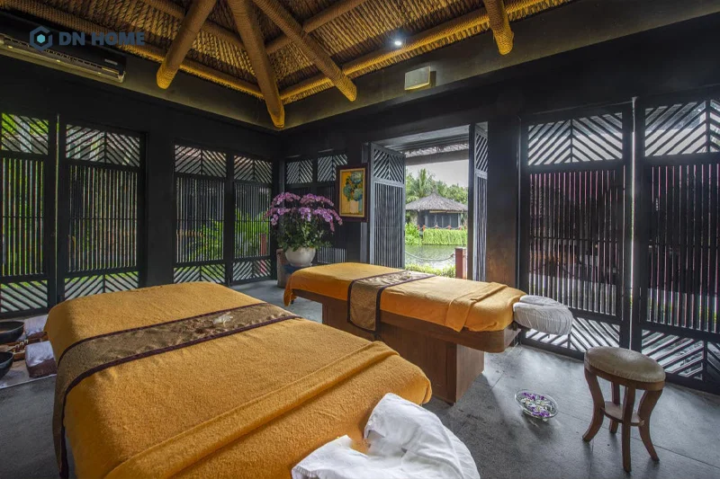 Spa thiết kế theo phong cách Organic hướng đến việc tạo nên không gian hòa hợp với thiên nhiên