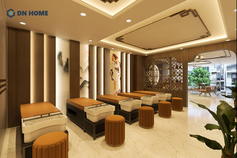 Spa thiết kế phong cách cổ điển thường hướng đến đối tượng khách hàng thượng lưu