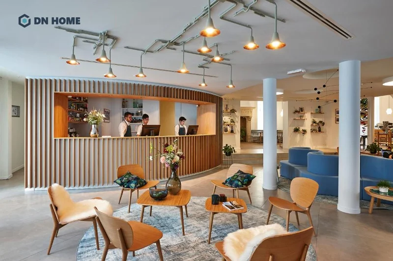 Phong cách thiết kế Scandinavian giúp khách sạn sở hữu vẻ đẹp tính tế, ấm áp và gần gũi