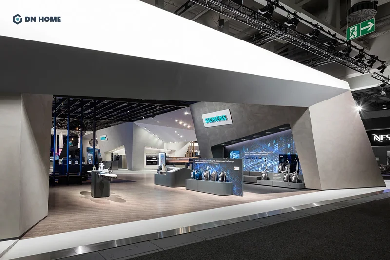 Showroom được đặt tại khu vực đặc địa sẽ có chi phí thiết kế cao hơn