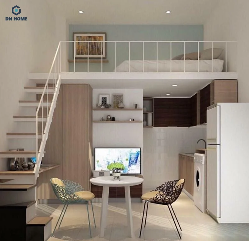 Phòng trọ sinh viên gác lửng là lựa chọn được ưa chuộng bởi giúp tối ưu diện tích hiệu quả