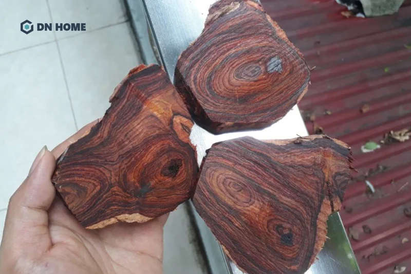 Ưu điểm nổi bật của gỗ cây sưa là màu sắc và đường vân gỗ vô cùng độc đáo