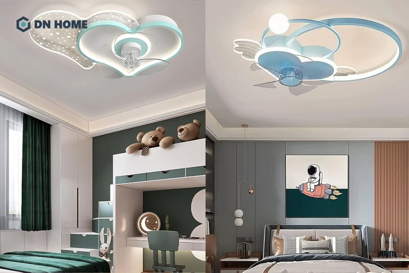 Với những ai yêu thích sự lãng mạn thì trần thạch cao phòng ngủ hình trái tim là lựa chọn lý tưởng