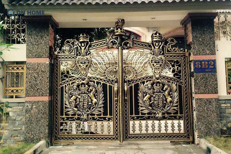Khi thiết kế trụ cổng cần chú ý đến phong cách thiết kế tổng thể của ngôi nhà