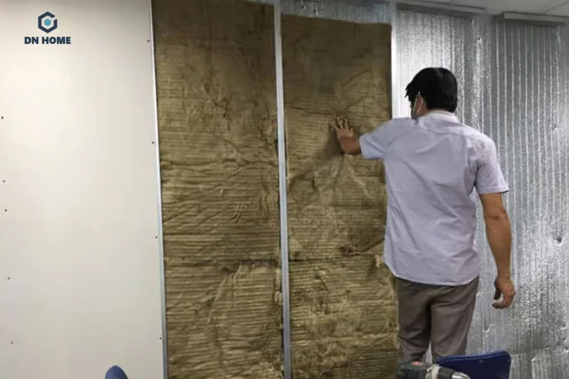 Để đảm bảo tối ưu khả năng cách âm phòng ngủ, thi khi công cần thực hiện tối thiểu 7 bước trên