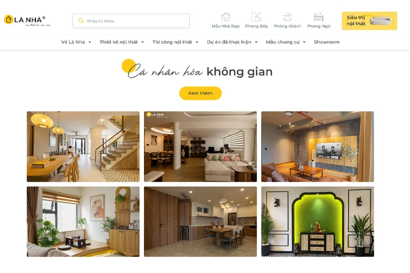 Đơn vị Nội thất Là Nhà được đánh giá cao bởi các công trình luôn đạt tính thẩm mỹ và đảm bảo công năng