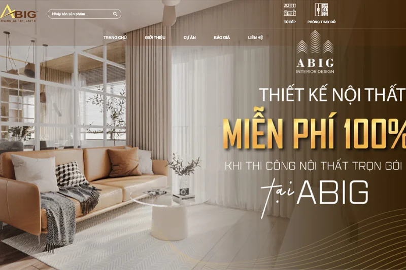Nội thất ABIG đã có kinh nghiệm thực hiện thi công nội thất đa dạng loại hình, quy mô