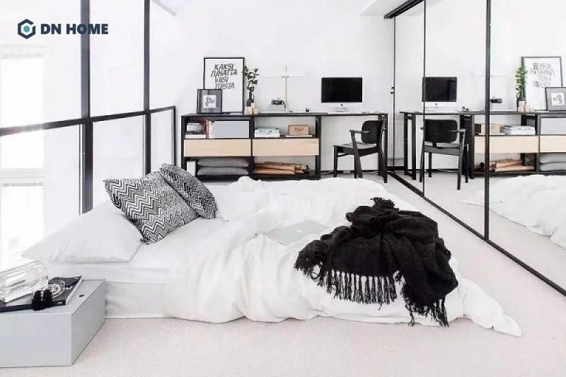 Nệm trải sát sàn là lựa chọn lý tưởng để thay thế giường ngủ, giúp tiết kiệm chi phí hiệu quả