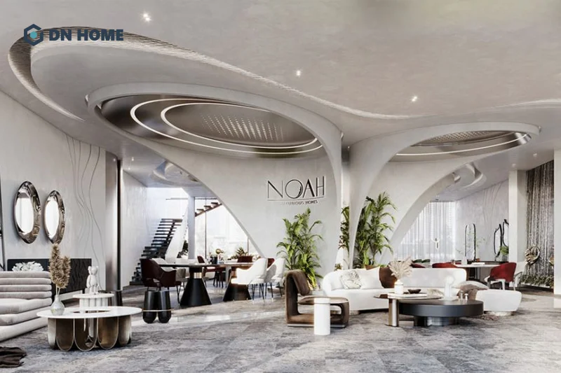 Không gian showroom nội thất hướng đến tính trải nghiệm, giúp khách hàng đánh giá chân thật sản phẩm