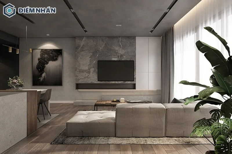 Trần thạch cao phẳng là loại trầm được làm từ tấm thạch cao và thi công bề mặt hoàn toàn phẳng mịn