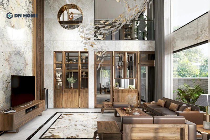 Không gian nội thất còn thể hiện được đẳng cấp và gu thẩm mỹ cá nhân của gia chủ