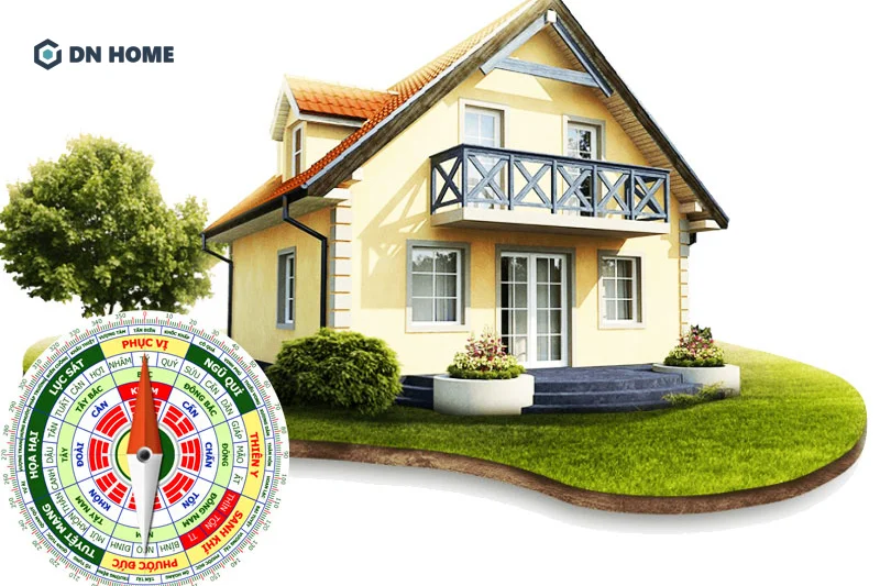 Xây nhà đúng phong thủy sẽ giúp bạn thu hút được nhiều may mắn và tài lộc