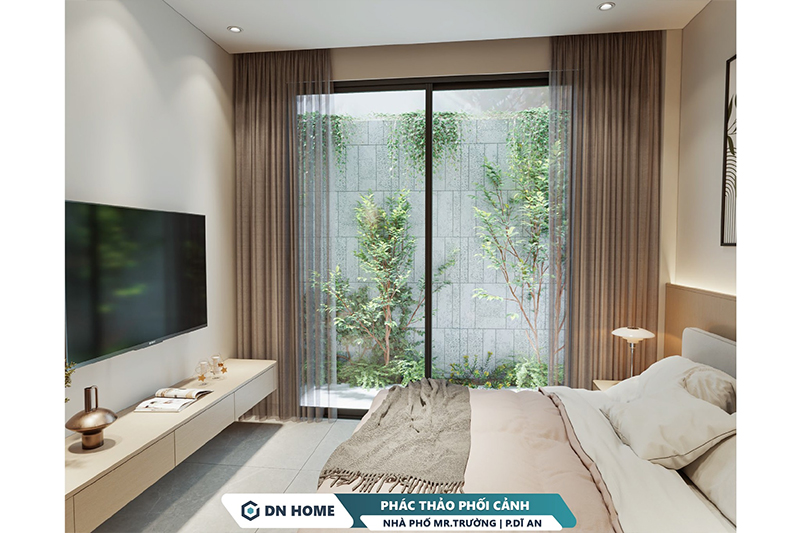 Ánh sáng tự nhiên được tận dụng tối đa giúp không gian thêm thoáng đãng và thư thái