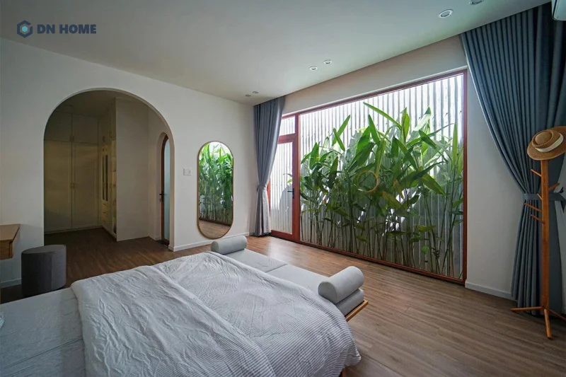 Cửa nhà vệ sinh tuyệt đối không nên đặt đối diện với giường ngủ, đây là đại kỵ phong thủy