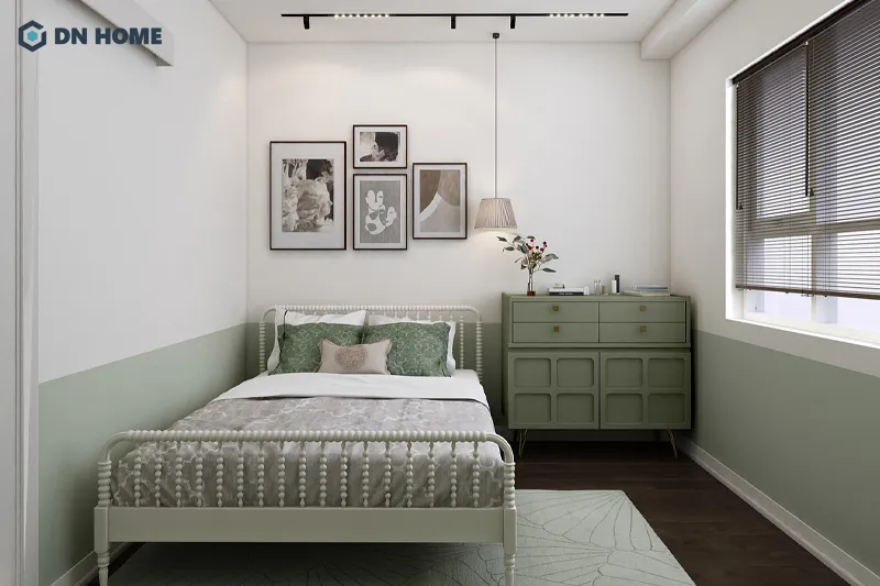 Ánh sáng tự nhiên giúp không gian phòng ngủ trở nên thoáng đãng, ấm cúng hơn