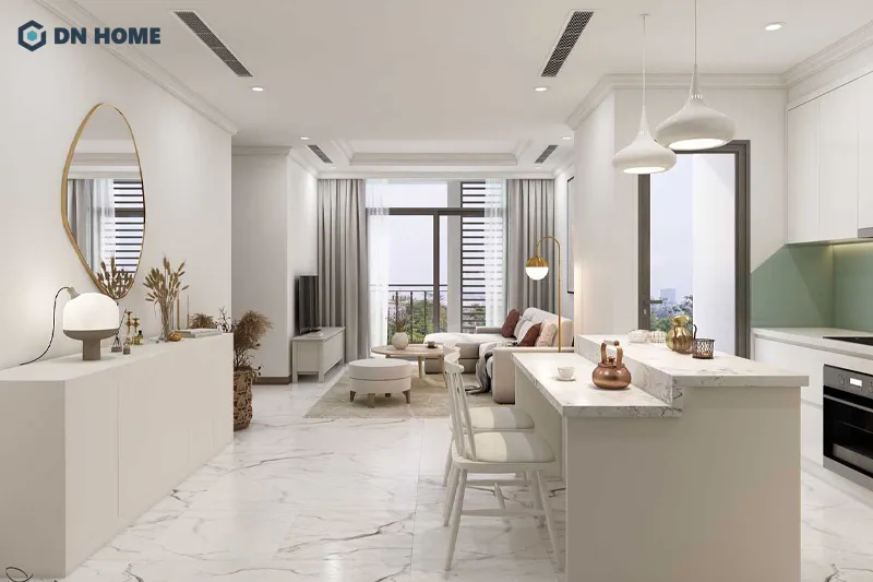 Phong cách Bắc Âu hướng đến không gian sống ấm cúng, gần gũi và hài hòa với thiên nhiên